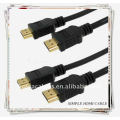 High Quality Black 1.5m HDMI to HDMIcable Male to Male Cable NEW For HDTV LCD Gold Plated Cable